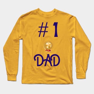 number one dad design Long Sleeve T-Shirt